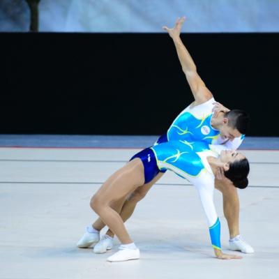 Duo France Benjamin et Christina - Europe 2015