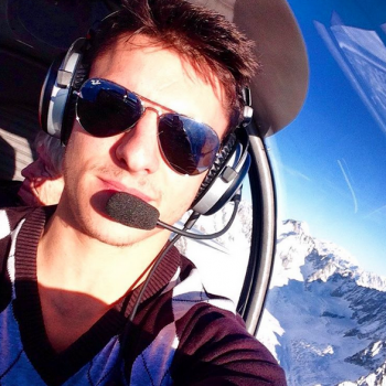 Piloting at Mont Blanc